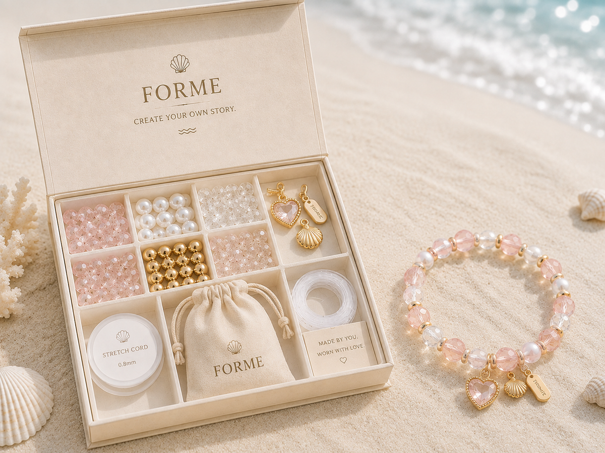 Blush Tide DIY Bracelet Making Kit